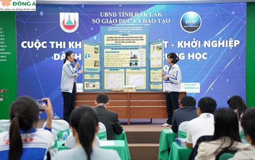 Cuộc thi Khoa học, Kỹ thuật – Khởi nghiệp dành cho học sinh Trung học năm học 2023 - 2024